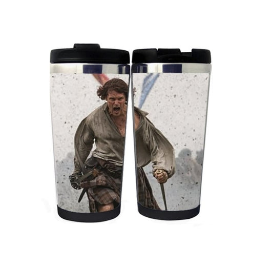 Outlander Jamie Fraser Mug Stainless Steel 400ml Coffee Tea Cup Beer Stein Outlander Birthday Gifts Christmas Gifts