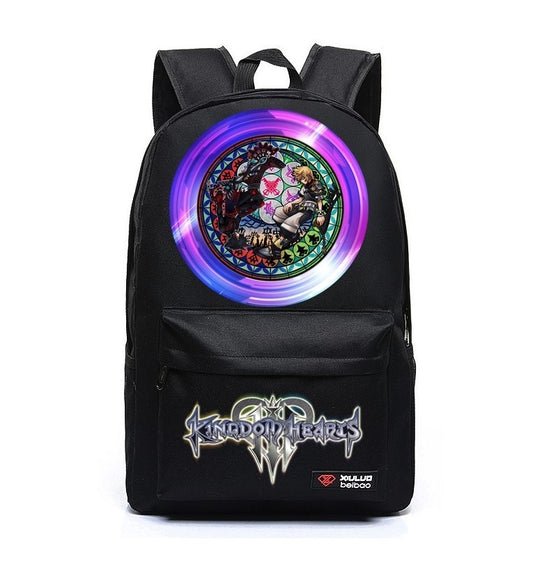 Kingdom hearts Backpack School bag Travel Bag Canvas bag Shoulder bag Kingdom hearts Birthday Gifts Christmas Gifts