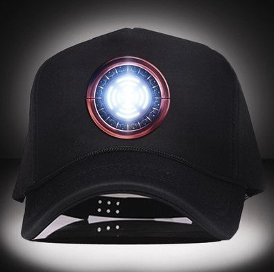 Baseballová čepice Iron Man Snapback Baseballová hip-hopová čepice Iron Man čepice