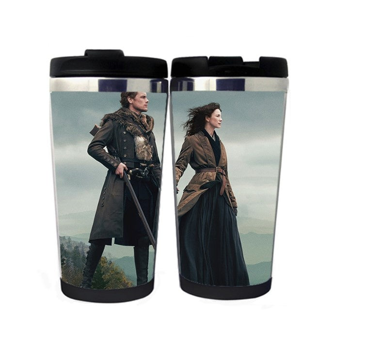 Outlander Mug Stainless Steel 400ml Coffee Tea Cup Beer Stein Outlander Birthday Gifts Christmas Gifts