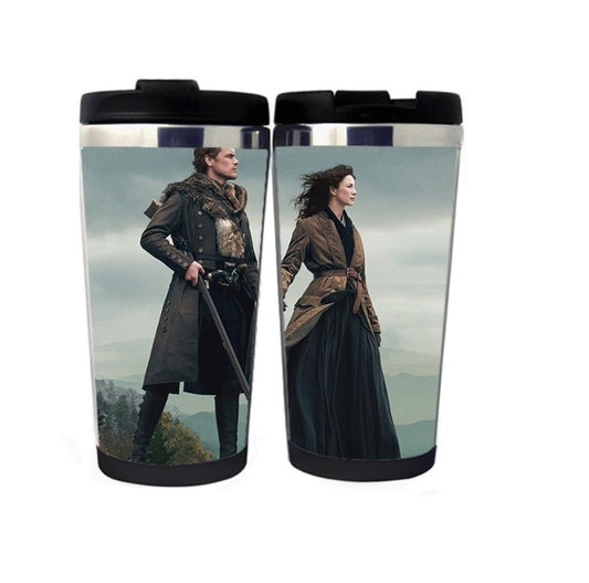 Outlander Mug Stainless Steel 400ml Coffee Tea Cup Beer Stein Outlander Birthday Gifts Christmas Gifts