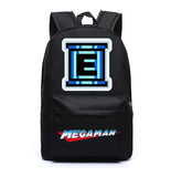 Megaman Rockman Canvas Bag Backpack Satchel School Bag Travel Backpack  Shoulder bag Megaman Gifts