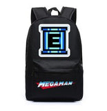 Megaman Rockman Canvas Bag Backpack Satchel School Bag Travel Backpack  Shoulder bag Megaman Gifts