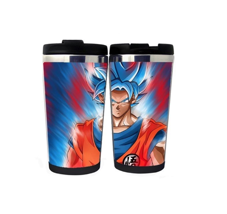 Dragon Ball Z Goku Cup Stainless Steel 400ml Coffee Tea Cup Dragon Ball Z Beer Stein Birthday Gifts Christmas Gifts