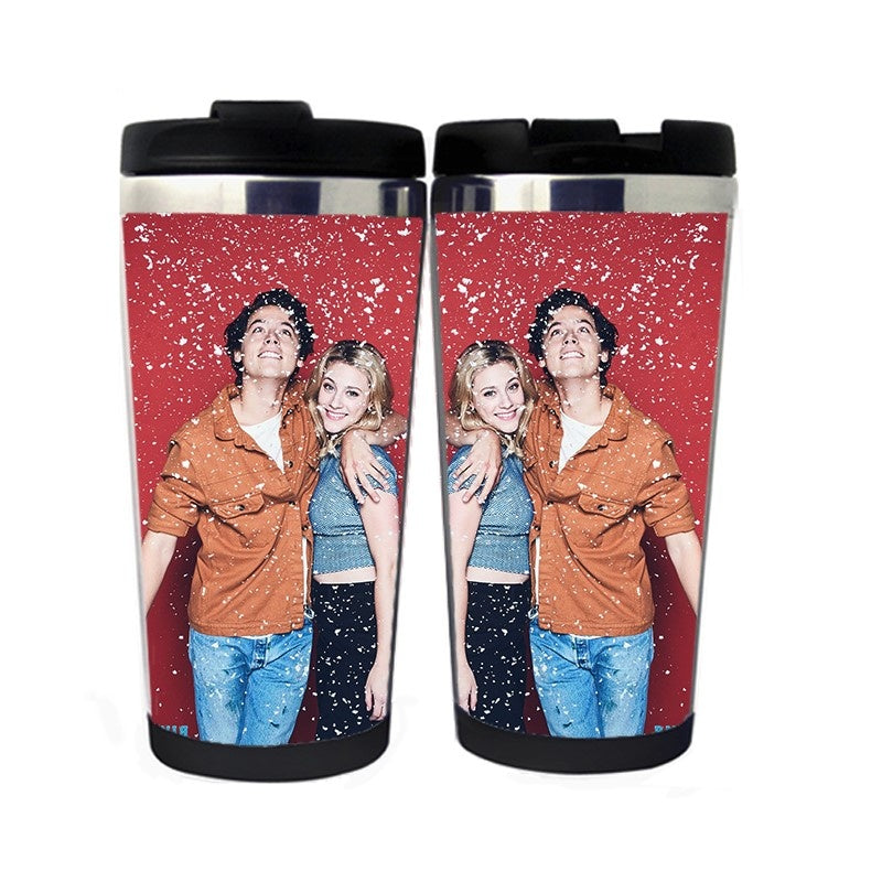 Riverdale Cole Sprouse Mug Stainless Steel 400ml Coffee Tea Cup Beer Stein Riverdale Birthday Gifts Christmas Gifts