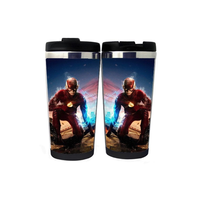 The Flash Travel Mug Stainless Steel Insulated Tumbler 400ml Coffee Tea Cup The Flash Gifts Christmas Gifts