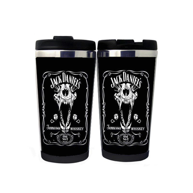 Whiskey Mug Coffee Tea Cup Tumbler Stainless Steel Bottle Funny Mug Gifts