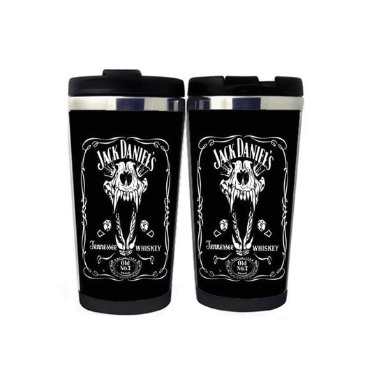 Whiskey Mug Coffee Tea Cup Tumbler Stainless Steel Bottle Funny Mug Gifts