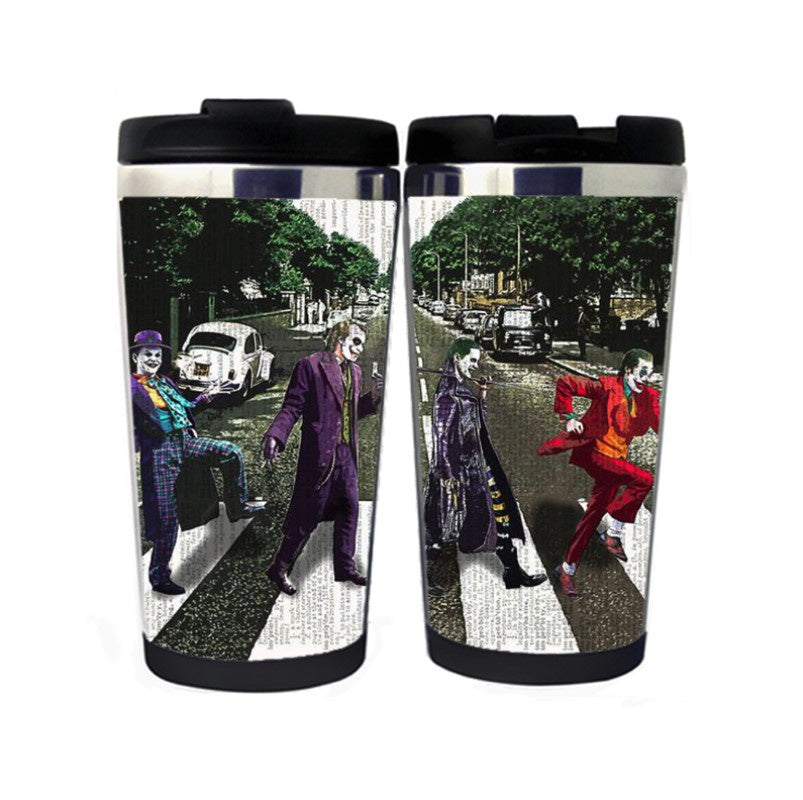 The Joker Mug Coffee Cup Tumbler Stainless Steel Bottle Novelty Funny Joker Gifts Christmas Gifts