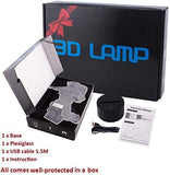 অভিনব মজার মহাকাশচারী 3D ইলিউশন LED টেবিল ল্যাম্প 7 রঙ পরিবর্তন LED ডেস্ক লাইট ল্যাম্প মহাকাশচারী বাচ্চাদের জন্মদিনের উপহার বড়দিনের উপহার