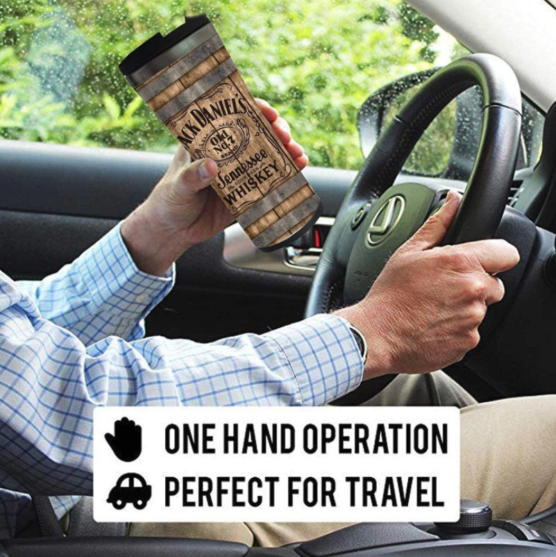 Whiskey Mug Beer Tumbler Stainless Steel Camping Sports Drink Bottle Funny Gifts Christmas Gifts