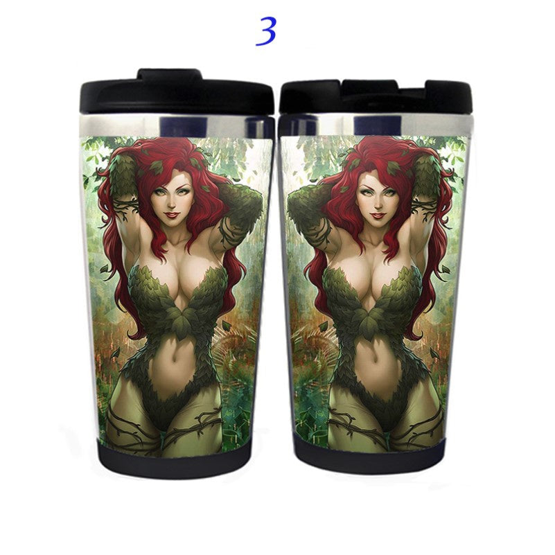 বার্ডস অফ প্রি আইসলে মগ কফি কাপ 400ml স্টেইনলেস স্টিল টাম্বলার টি ওয়াটার কাপ বিয়ার স্টেইন মজার জন্মদিনের উপহার ক্রিসমাস উপহার