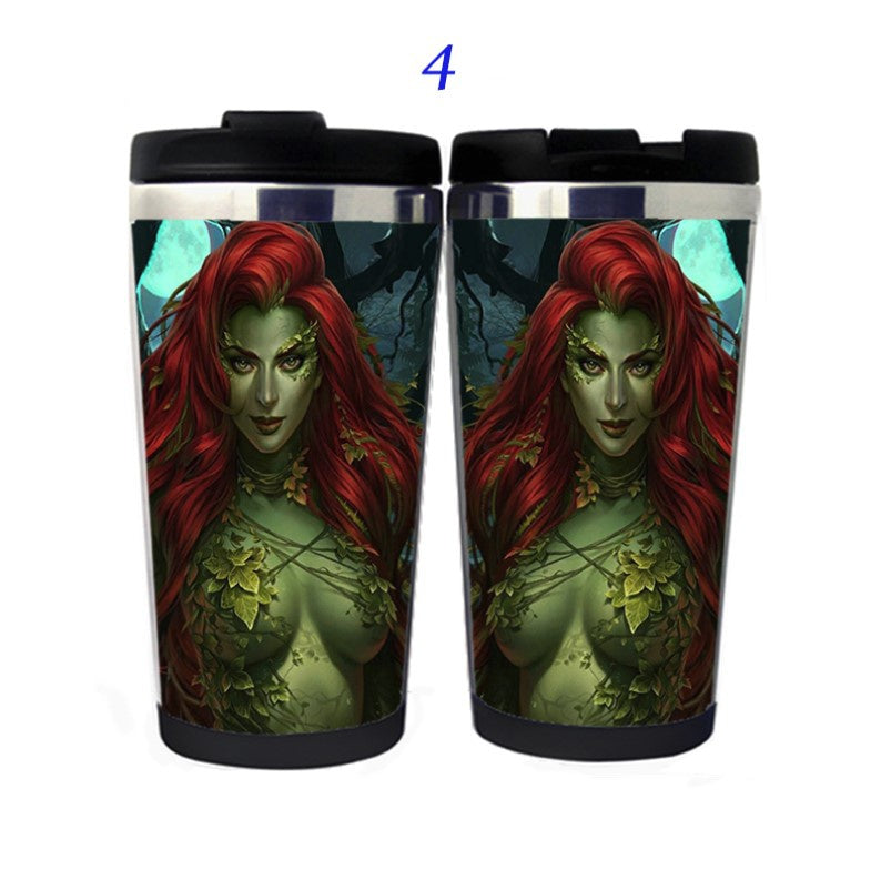 বার্ডস অফ প্রি আইসলে মগ কফি কাপ 400ml স্টেইনলেস স্টিল টাম্বলার টি ওয়াটার কাপ বিয়ার স্টেইন মজার জন্মদিনের উপহার ক্রিসমাস উপহার