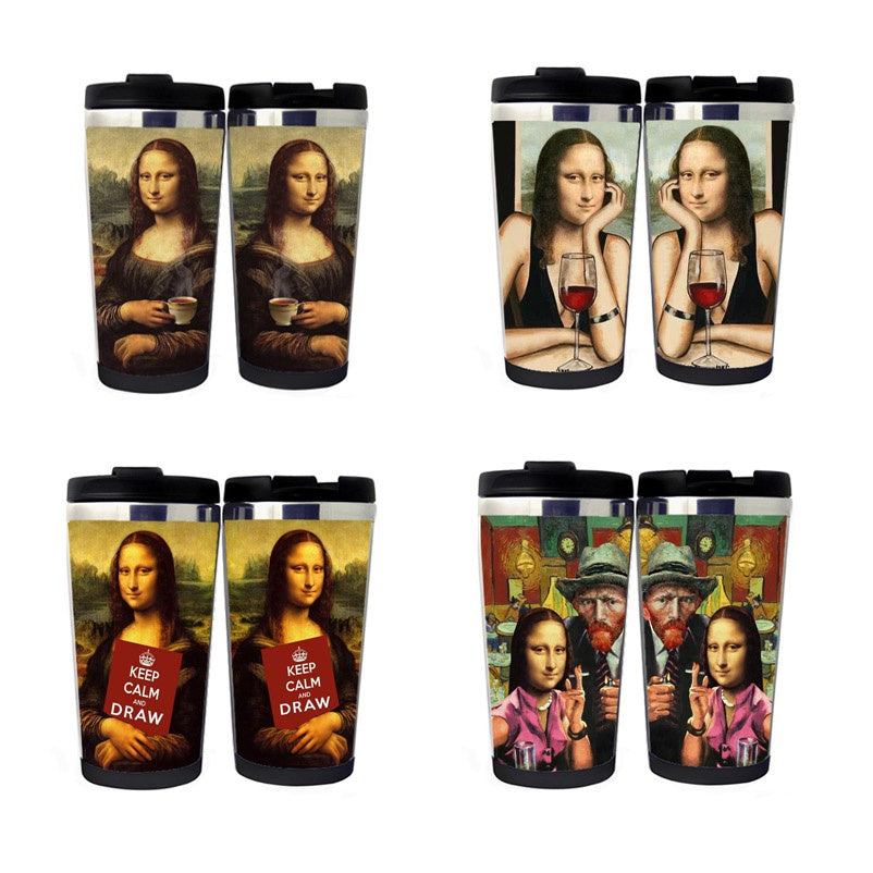 Mona Lisa Funny Mug