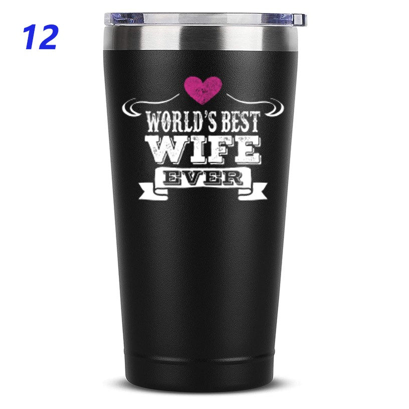 Gifts for wife Best wife Gifts Wife Coffee Mug 20 OZ Stainless Steel Tumbler Insulated Travel Mug