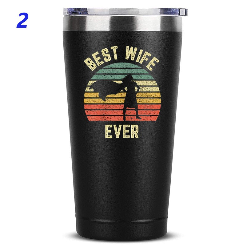 Gifts for wife Best wife Gifts Wife Coffee Mug 20 OZ Stainless Steel Tumbler Insulated Travel Mug