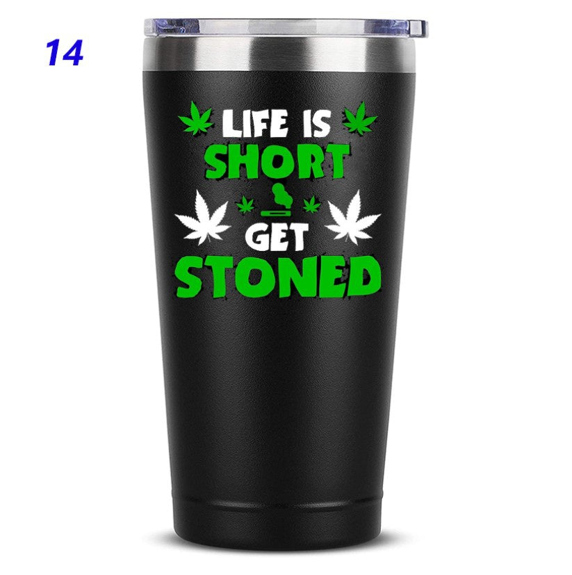 Marijuana Leaves Coffee Mug 
