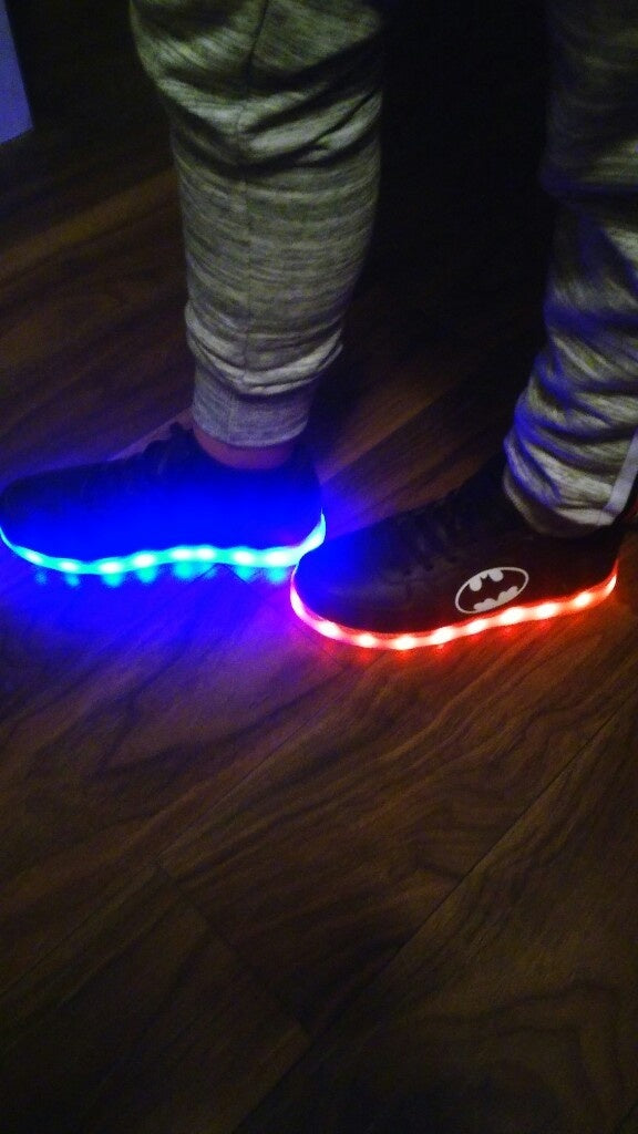 Batman light up shoes