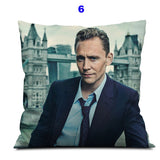 Tom Hiddleston Zipper Pillow Case Loki Sofa Car Pillow Cover Home Decorative