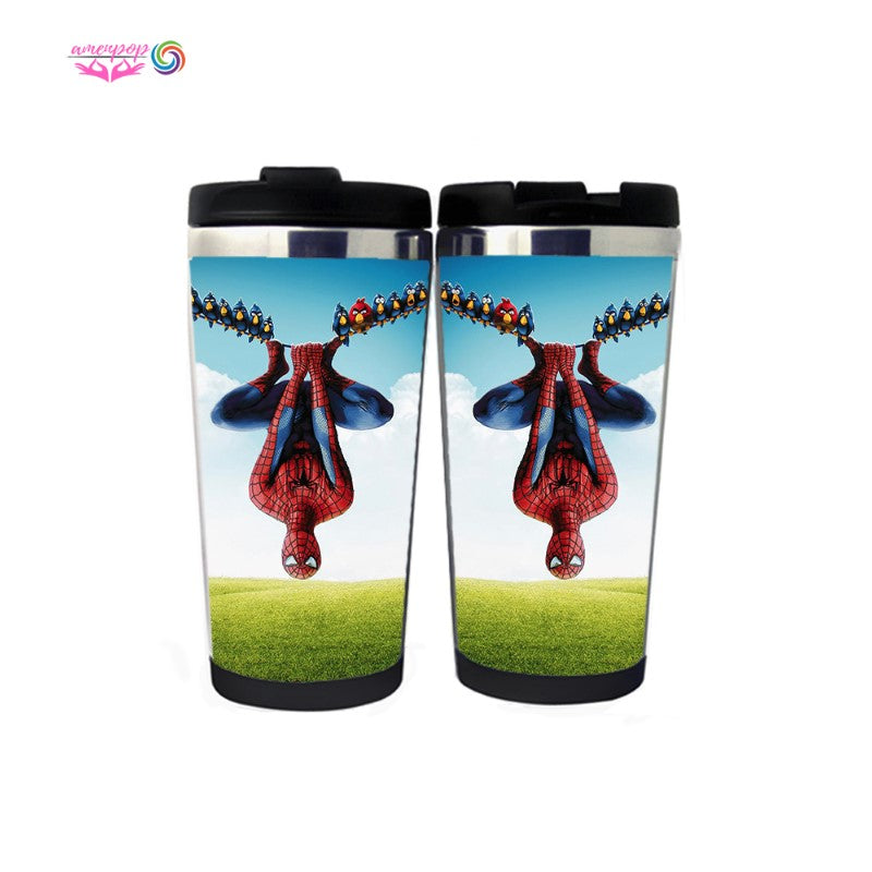 Spiderman Angry Birds Mug