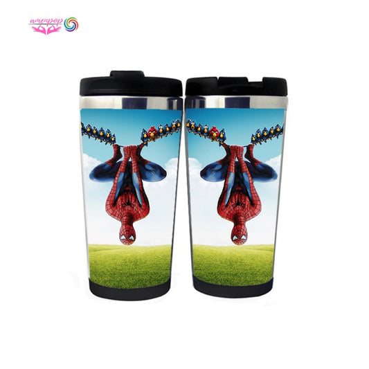 Spiderman Angry Birds Mug
