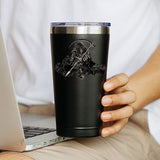 Grim Reaper Skull Coffee Mug