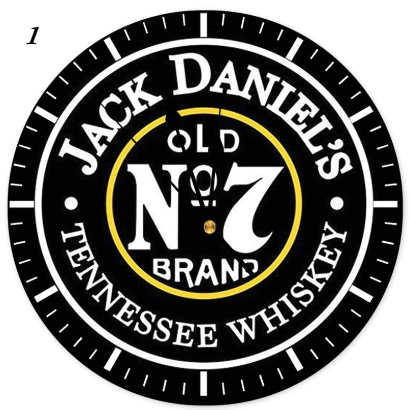 Whiskey Wall Clock 