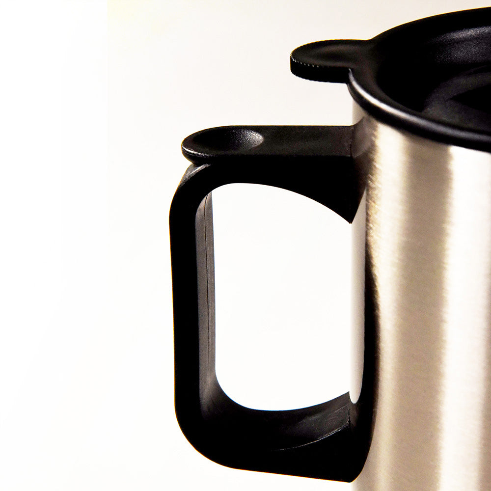 Whiskey Mug Coffee Tea Cup Tumbler 15oz Brushed Stainless Steel Driver Mug Commuter Mug