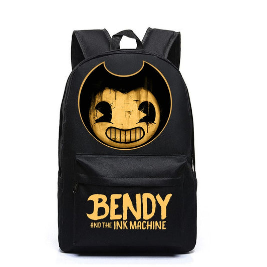Bendy Backpack Bendy and Ink Machine School bag Travel bag Shoulder Canvas bag Gifts