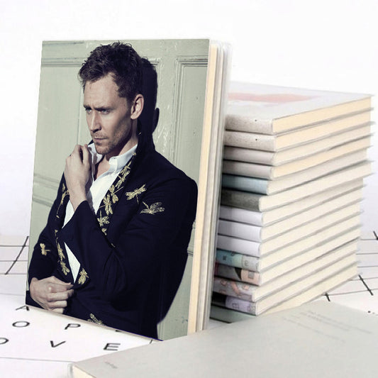 Tom Hiddleston Loki Notebook A5 Journal Diary Drawing Notepad Diarybook