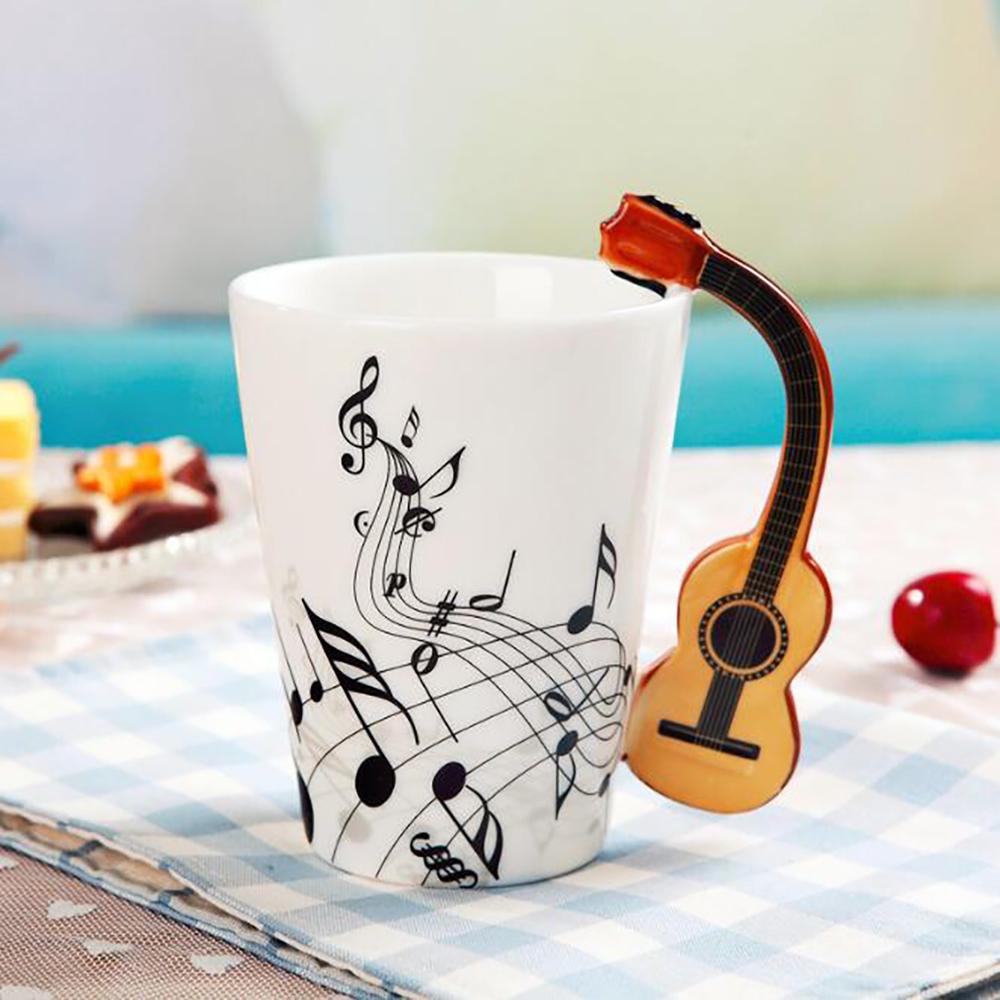 Creative Musical Instrument Ceramic Mug - Creative Musical Instrument Ceramic Mug