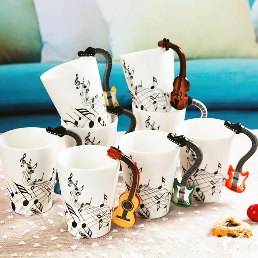 Creative Musical Instrument Ceramic Mug - Creative Musical Instrument Ceramic Mug