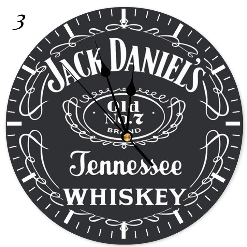 Whiskey Wall Clock 
