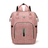 Ozone Sterilizer Waterproof Mummy Bag Travel Backpack Baby Diaper Bag