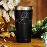 Grim Reaper Skull Coffee Mug